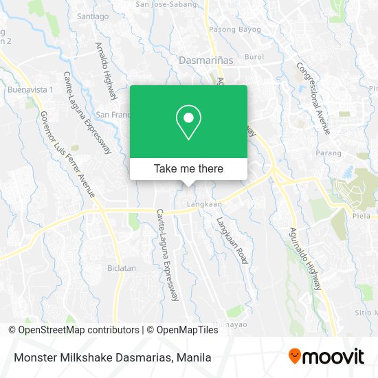 Monster Milkshake Dasmarias map
