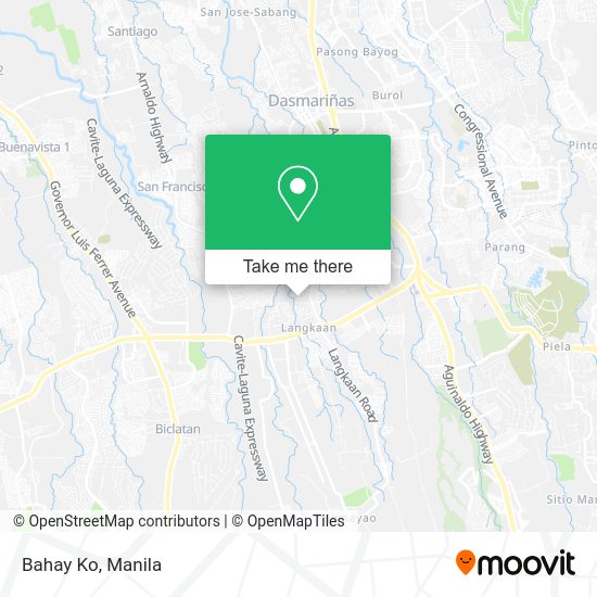 Bahay Ko map