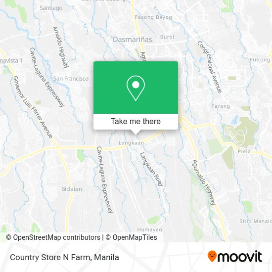 Country Store N Farm map