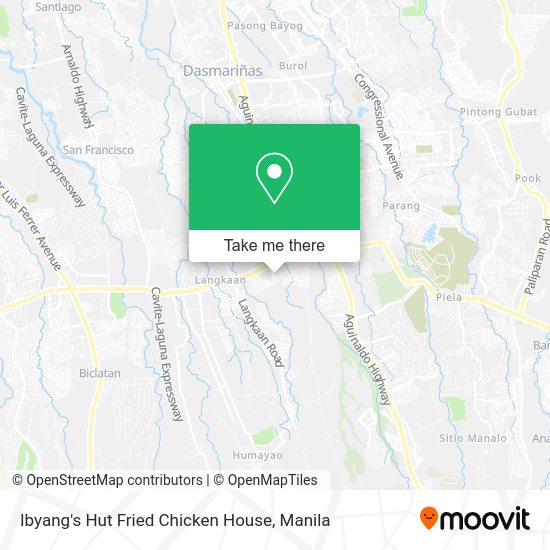 Ibyang's Hut Fried Chicken House map
