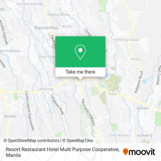 Resort Restaurant Hotel Multi Purpose Cooperative map