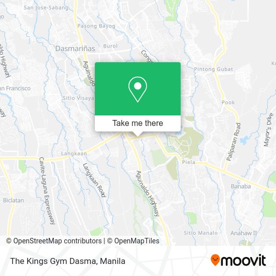 The Kings Gym Dasma map