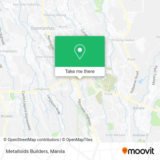 Metalloids Builders map