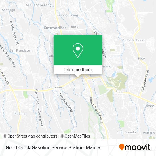 Good Quick Gasoline Service Station map