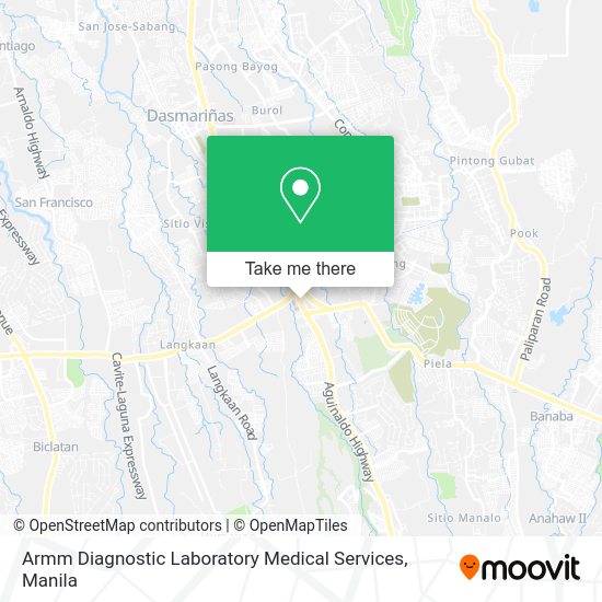 Armm Diagnostic Laboratory Medical Services map