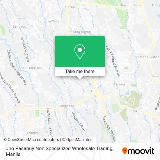 Jho Pasabuy Non Specialized Wholesale Trading map