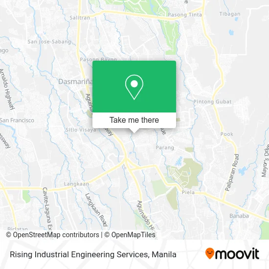 Rising Industrial Engineering Services map