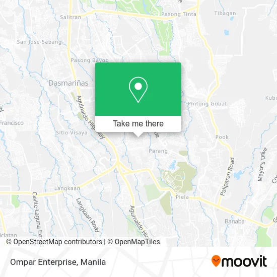 Ompar Enterprise map