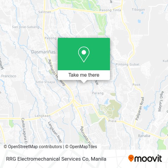 RRG Electromechanical Services Co map