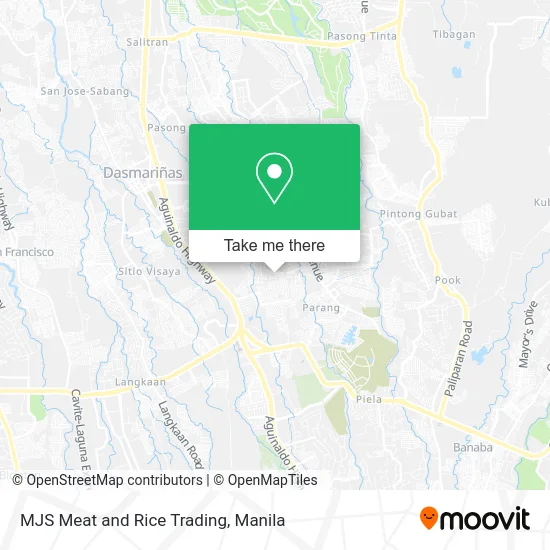 MJS Meat and Rice Trading map