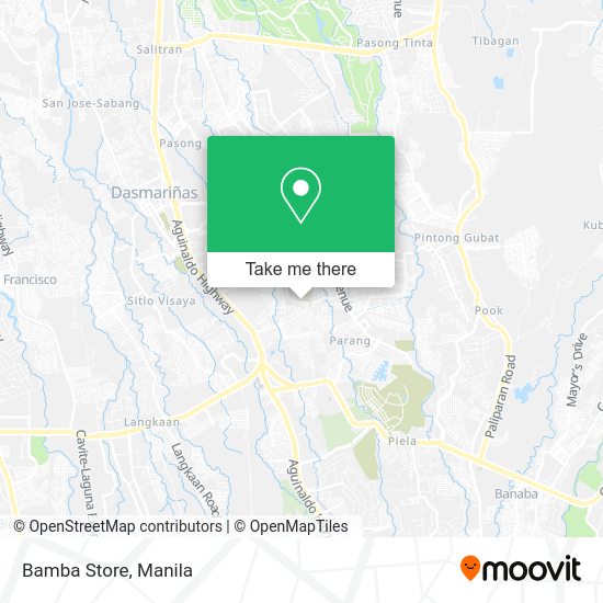 Bamba Store map