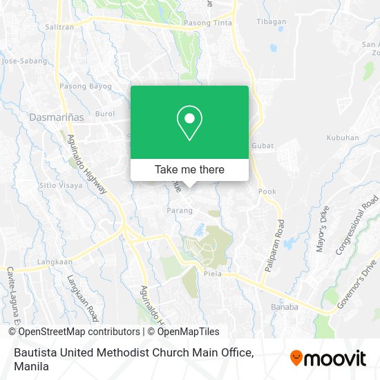 Bautista United Methodist Church Main Office map