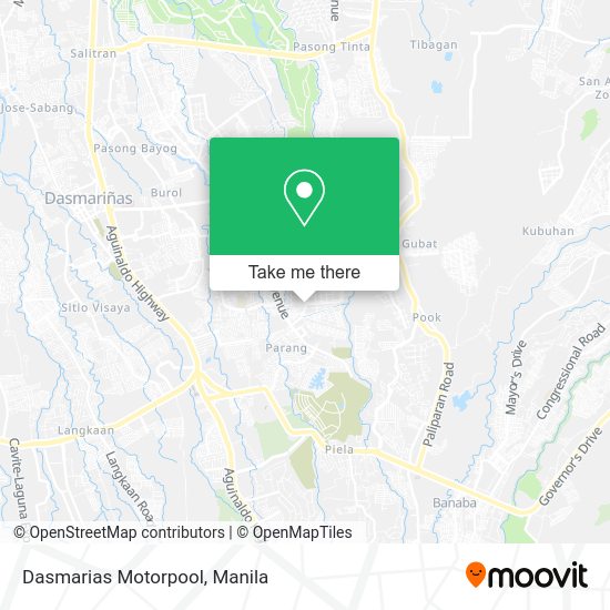 Dasmarias Motorpool map