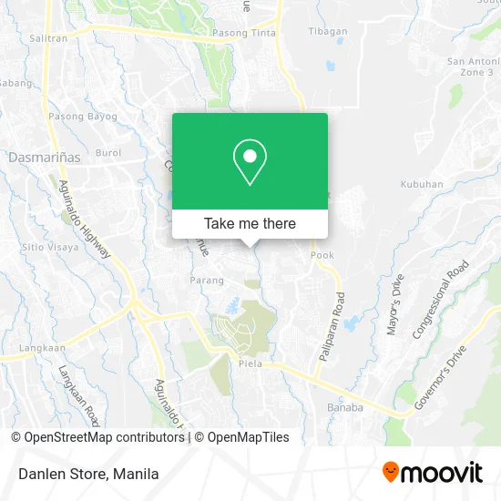 Danlen Store map