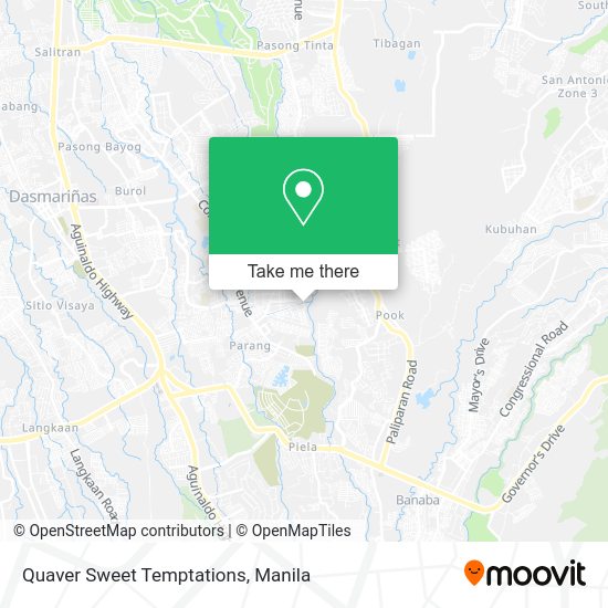Quaver Sweet Temptations map