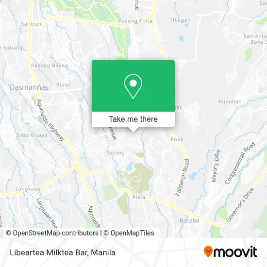 Libeartea Milktea Bar map