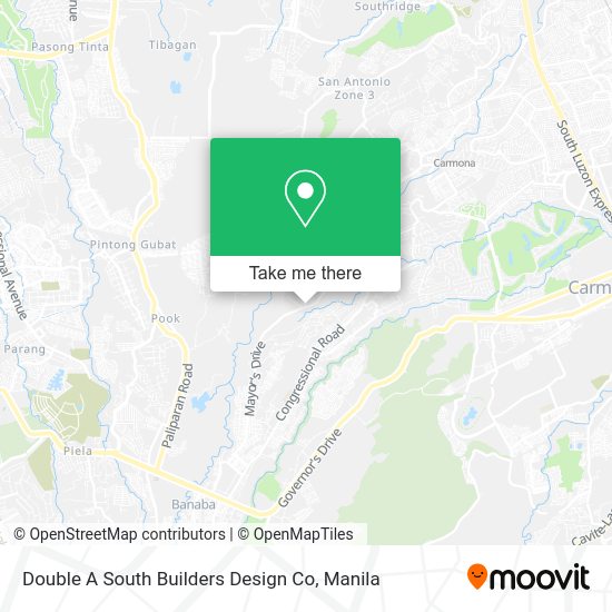 Double A South Builders Design Co map