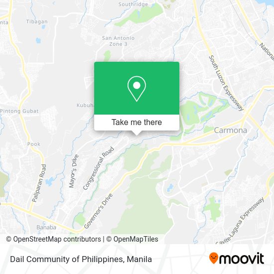 Dail Community of Philippines map