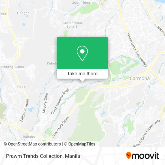 Prawm Trends Collection map