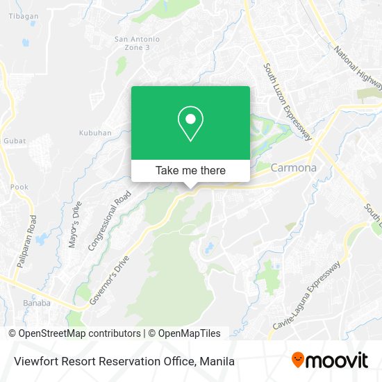 Viewfort Resort Reservation Office map