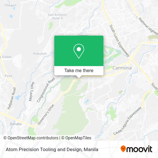 Atom Precision Tooling and Design map