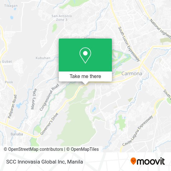 SCC Innovasia Global Inc map