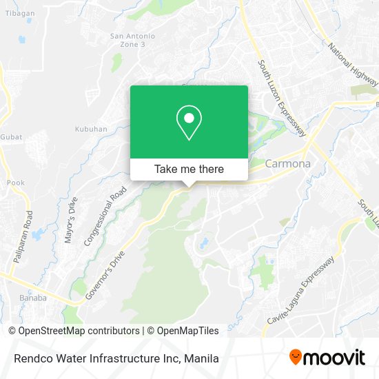 Rendco Water Infrastructure Inc map