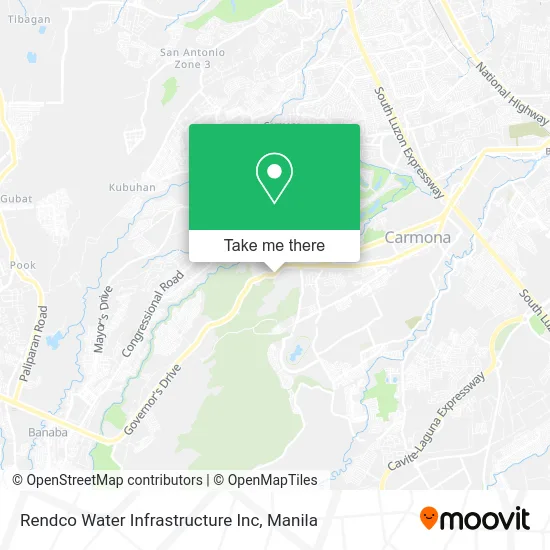 Rendco Water Infrastructure Inc map