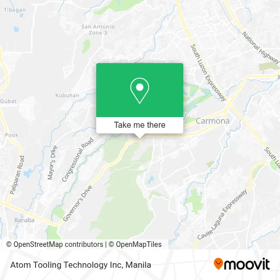 Atom Tooling Technology Inc map