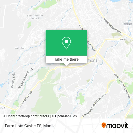 Farm Lots Cavite FS map