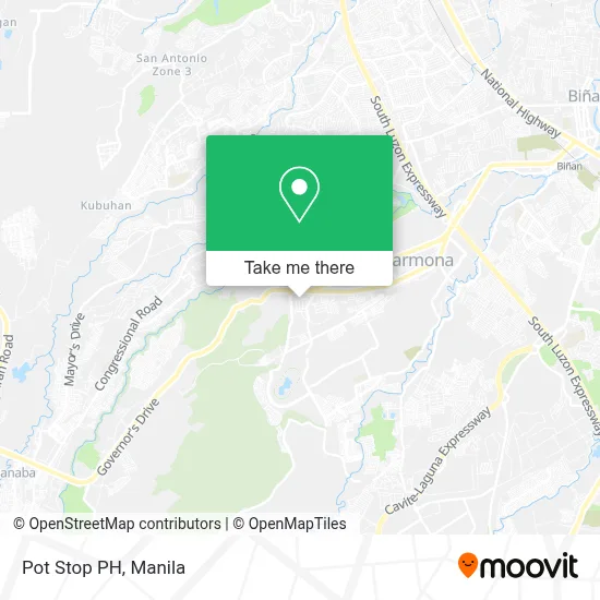 Pot Stop PH map