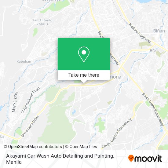Akayami Car Wash Auto Detailing and Painting map