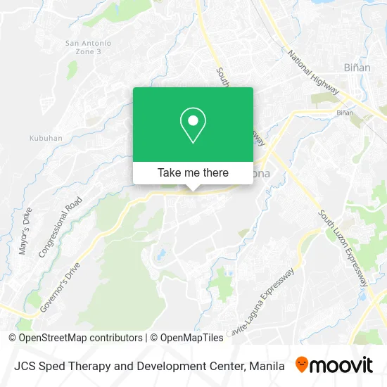 JCS Sped Therapy and Development Center map