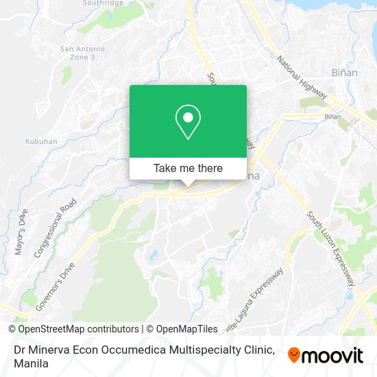 Dr Minerva Econ Occumedica Multispecialty Clinic map