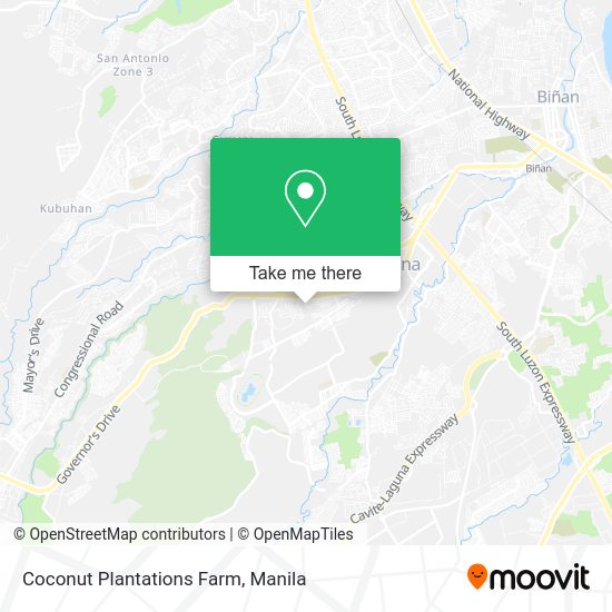 Coconut Plantations Farm map