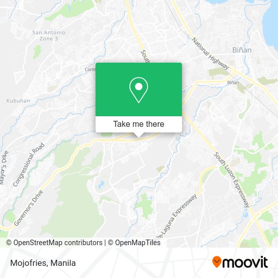 Mojofries map