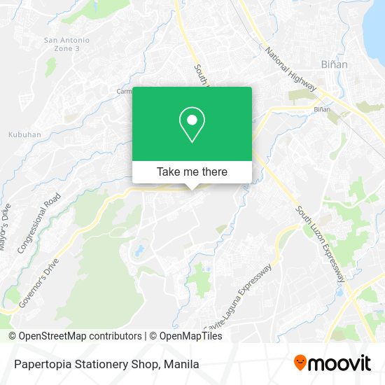 Papertopia Stationery Shop map
