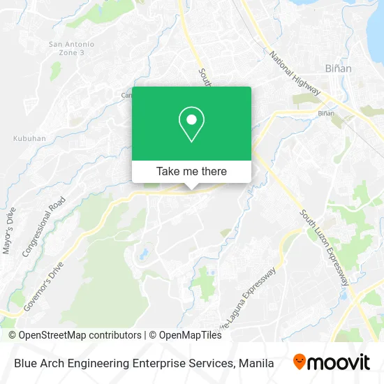 Blue Arch Engineering Enterprise Services map