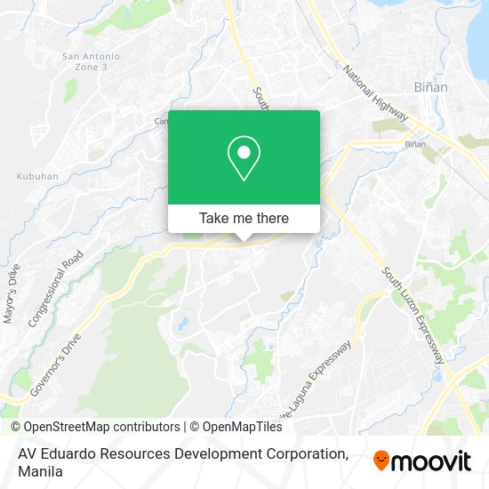AV Eduardo Resources Development Corporation map