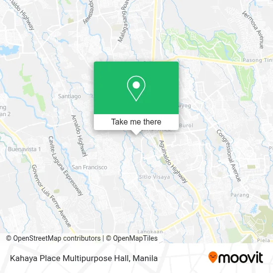 Kahaya Place Multipurpose Hall map