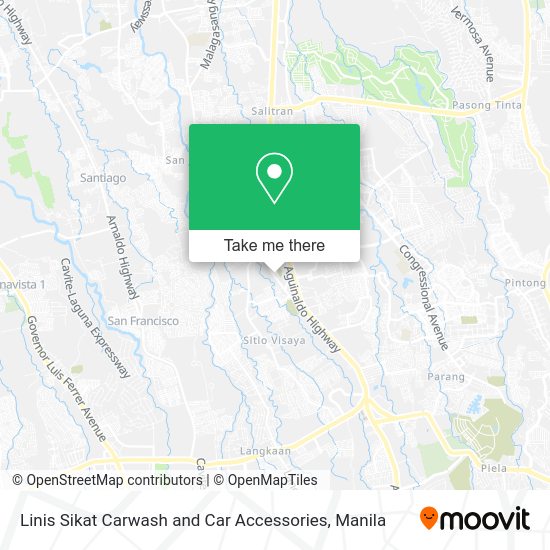 Linis Sikat Carwash and Car Accessories map