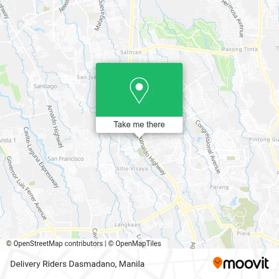 Delivery Riders Dasmadano map