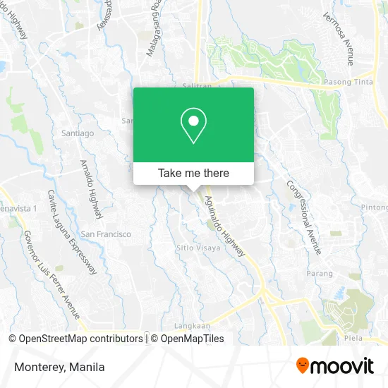 Monterey map