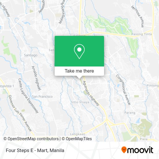 Four Steps E - Mart map