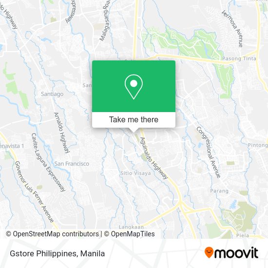 Gstore Philippines map