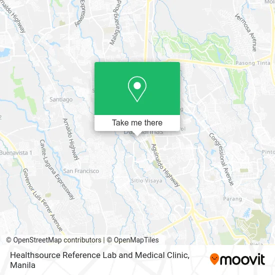 Healthsource Reference Lab and Medical Clinic map