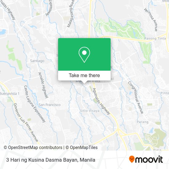 3 Hari ng Kusina Dasma Bayan map