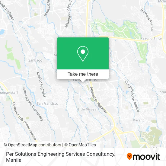 Per Solutions Engineering Services Consultancy map