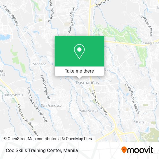 Coc Skills Training Center map