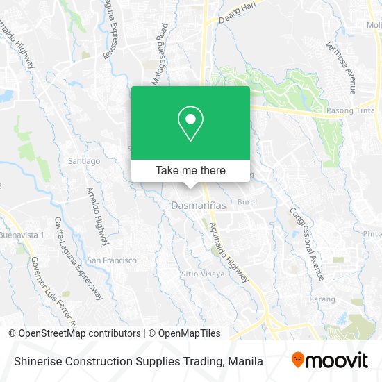 Shinerise Construction Supplies Trading map